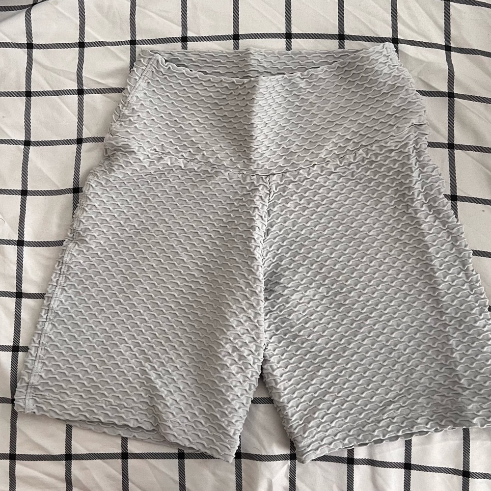 Booty by Brabants Textured Gray Bike Shorts